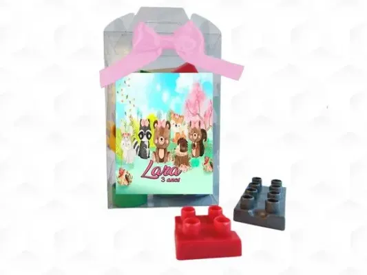 Bloco de Montar Bosque Personalizada - artesanato de creativitybynina