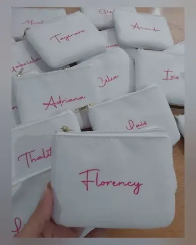 Porta Moedas Personalizado - Madrinha - artesanato de Innovare Studio
