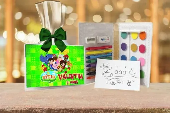 Estojo de Pintura Sitio do Picapau Amarelo Personalizado - artesanato de Artmanha Lembrancinhas