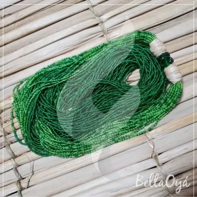 Fio de Contas de Oxóssi - 21 Fios - artesanato de BellaOya Guias e Brajas