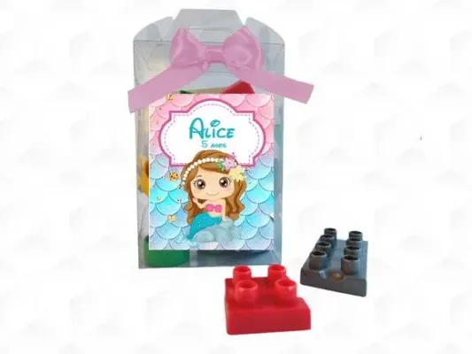 Bloco de Montar Sereia Personalizada - artesanato de creativitybynina