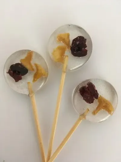 Pirulitos Frutados - artesanato de Lollipops Cristal