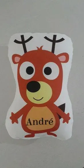 Almofadinha Personalizada - Naninha - artesanato de Innovare Studio