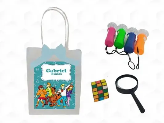 Kit Detetive Scooby Doo Personalizado - artesanato de creativitybynina