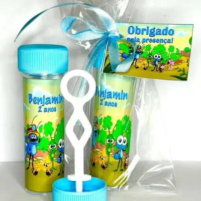 Bolinha de Sabão Bob Zoom Personalizada - artesanato de Mi Papelaria Criativa