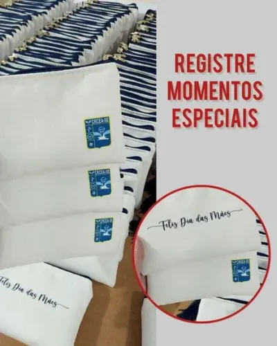 Necessaire Personalizada - Mãe - artesanato de Innovare Studio
