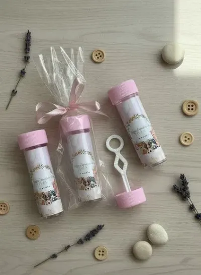 Bolha de Sabão - Bosque Personalizado - artesanato de Mi Papelaria Criativa