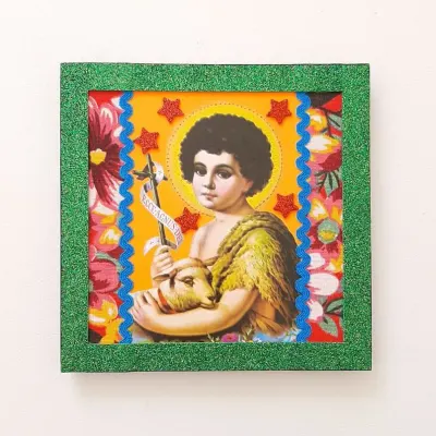 Quadrinho Retrô São João - artesanato de Estudio Bananeira