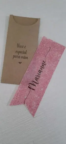 Marcador de páginas - PVC leitoso - artesanato de Innovare Studio