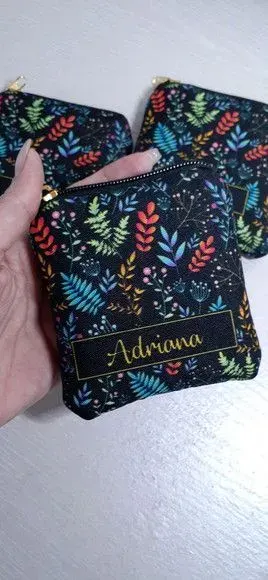 Porta Moedas Flores - artesanato de Innovare Studio