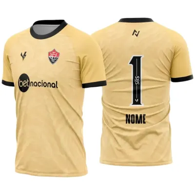Camisa EC Vitoria Goleiro com Seu Nome e Numero