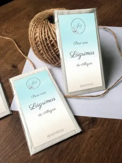 Lagrima de Alegria Personalizada - artesanato de creativitybynina