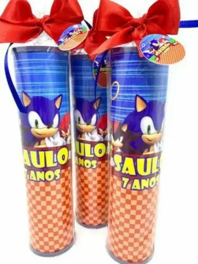 Pega Varetas Sonic Personalizadas - artesanato de Mi Papelaria Criativa