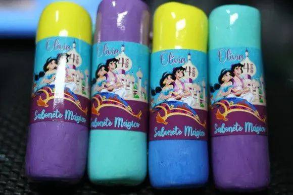 Lembrancinha Festa Infantil Princesas Jasmine - artesanato de Juliana Biz - casa e bem estar