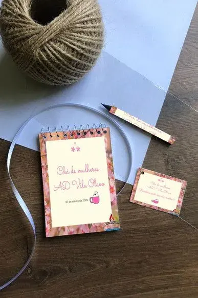 Bloquinho Dia das Mulheres personalizado - artesanato de Mi Papelaria Criativa