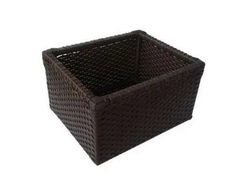 Cesto Sintético Argila 35x28x20 - artesanato de Mundo Urbano