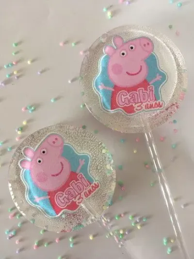 Pirulito Cristal - artesanato de Lollipops Cristal
