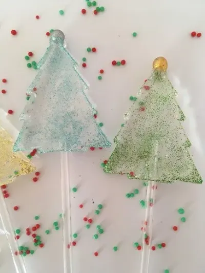 Pirulito Árvore - artesanato de Lollipops Cristal
