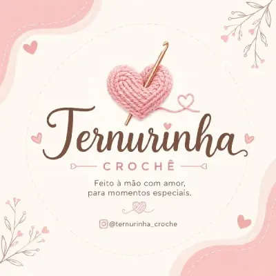 Logo da loja Ternurinha Crochê