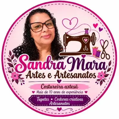Logo da loja Sandra Mara artes e artesanatos