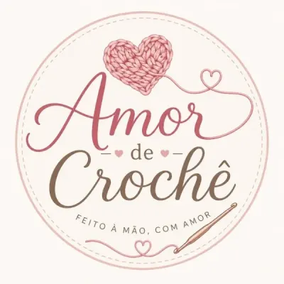 Logo da loja amor de crochê