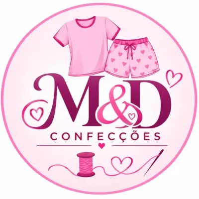 Logo da loja M&D Confecções