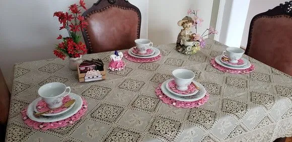 Mini Sousplat para "chá 12 Peças - foto 5
