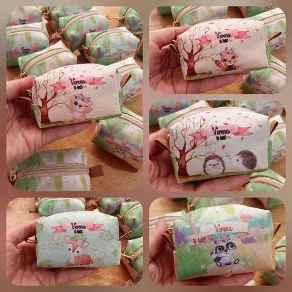 Necessaire Mini Box - Floresta Encantada - foto 3