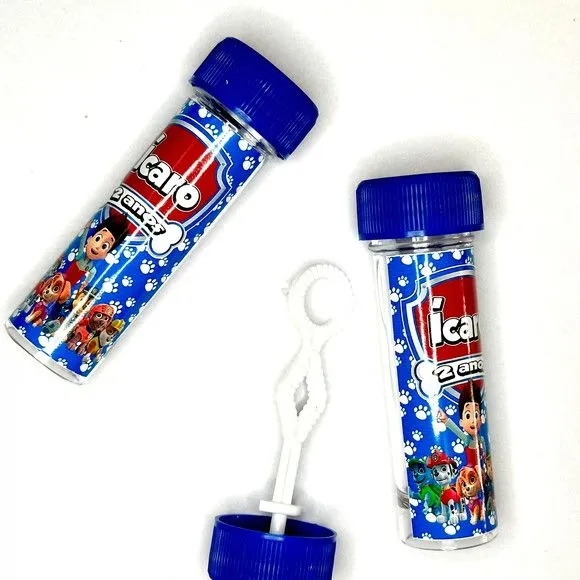 Bolinha de Sabão Patrulha Canina Personalizada - foto 2