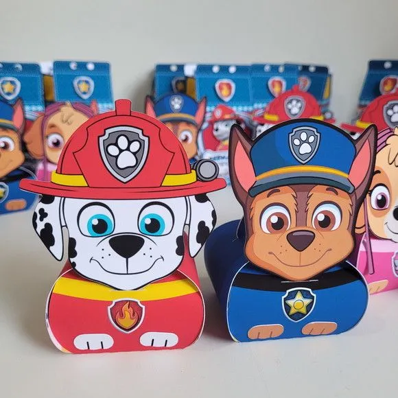 Caixa Porta Bombom Patrulha Canina - foto 4