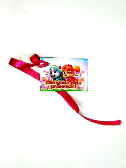 Tag Skye e Everest Patrulha Canina Personalizada - feito à mão por Mi Papelaria Criativa