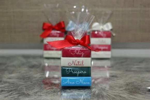 Bis de Natal - Lembrancinha Personalizada - artesanato feito à mão por Juliana Biz - casa e bem estar
