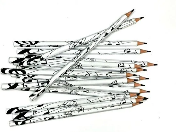 Lápis Notas Musicais Personalizado - foto 3
