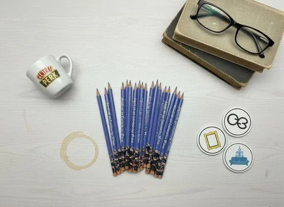 Lápis - Logo Marca Personalizado - feito à mão por Mi Papelaria Criativa