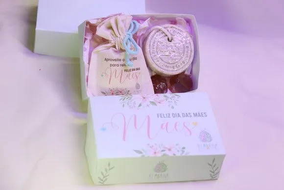 Kit Corporativo Dia das Mães Promocional - feito à mão por Juliana Biz - casa e bem estar
