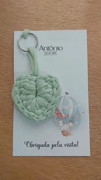 Chaveiro Macramé - Maternidade - foto 2