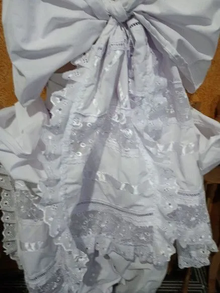 Conjunto Bombacho Branco Luxo - foto 2