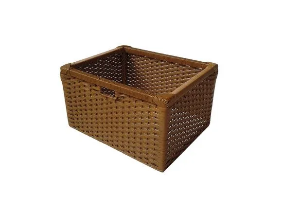 Cesto Gaveta Sintético Avelã 40x40x30 - 2 Peças - foto 3