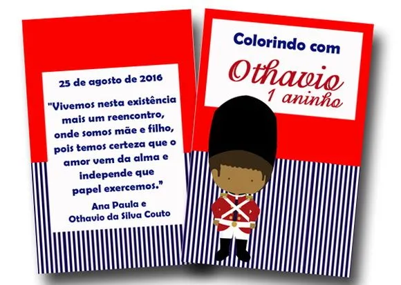 revista colorir soldadinho moreno 14x10 - artesanato de PAPCRIE