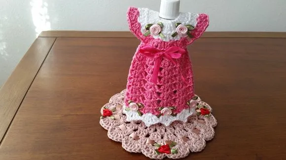 Capa para Adoçante Vestidinho Pitaya Rosa - foto 2