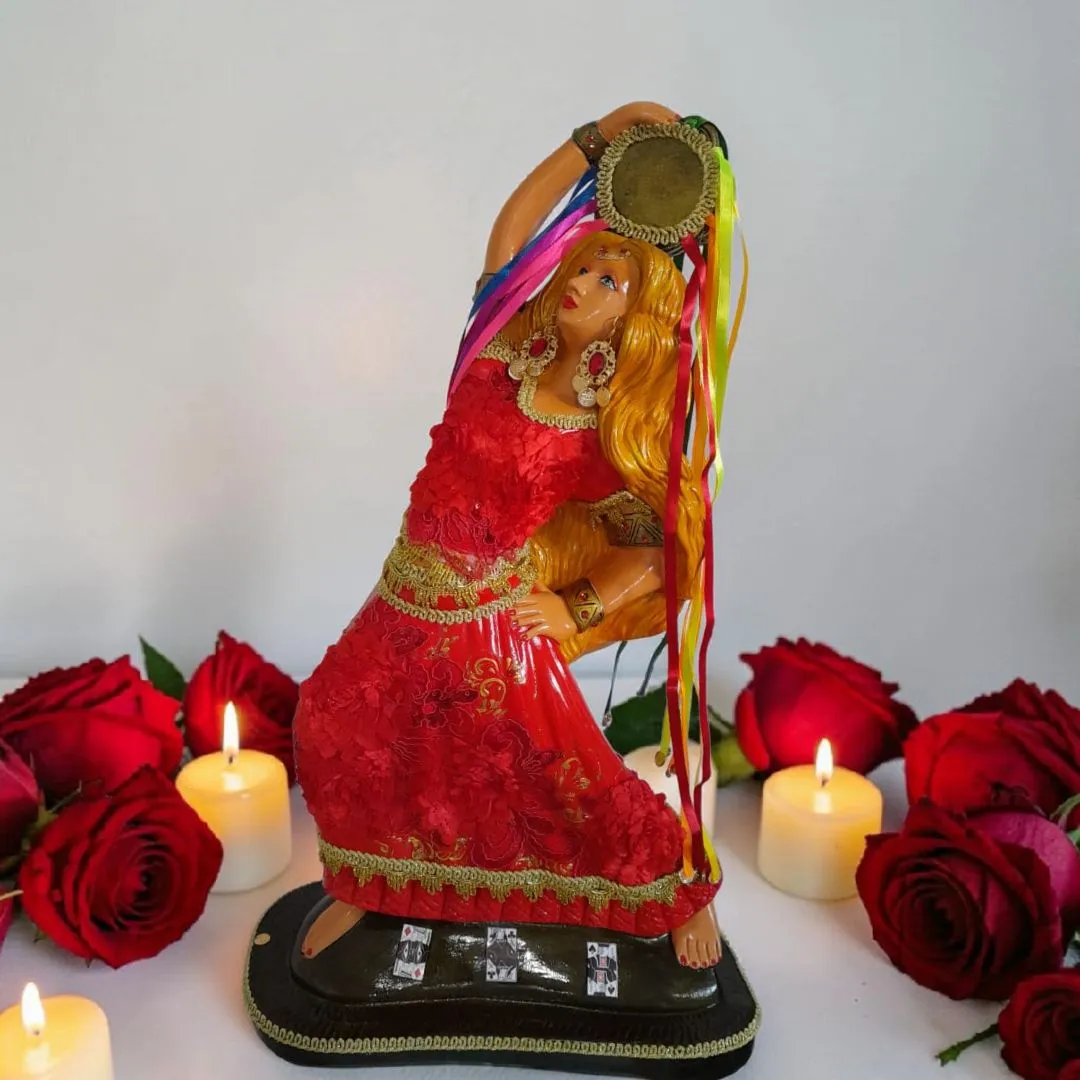 Cigana Sulamita de saia (Ornamentada)60cm