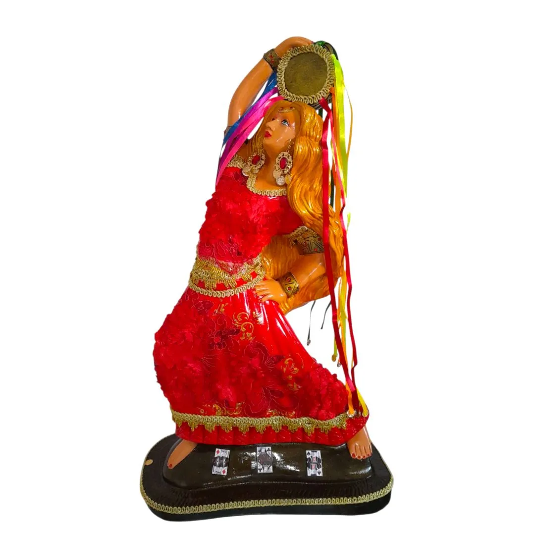 Cigana Sulamita de saia (Ornamentada)60cm - foto 7