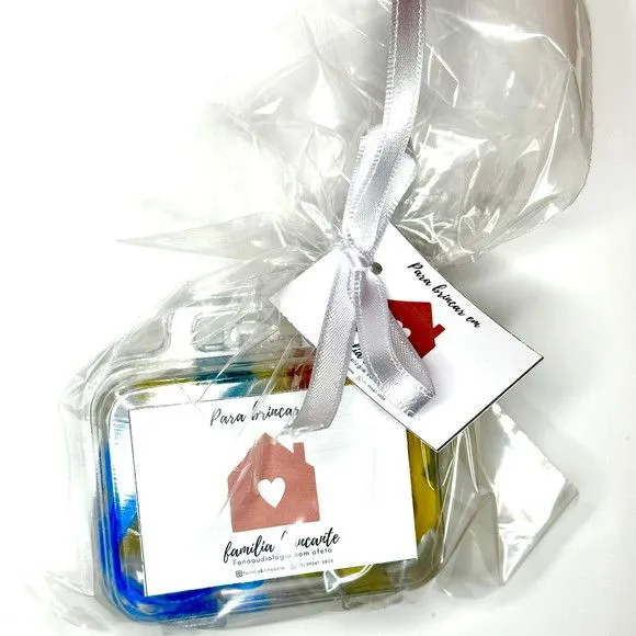 Maletinha Empresa Modelar Personalizada - feito à mão por Mi Papelaria Criativa