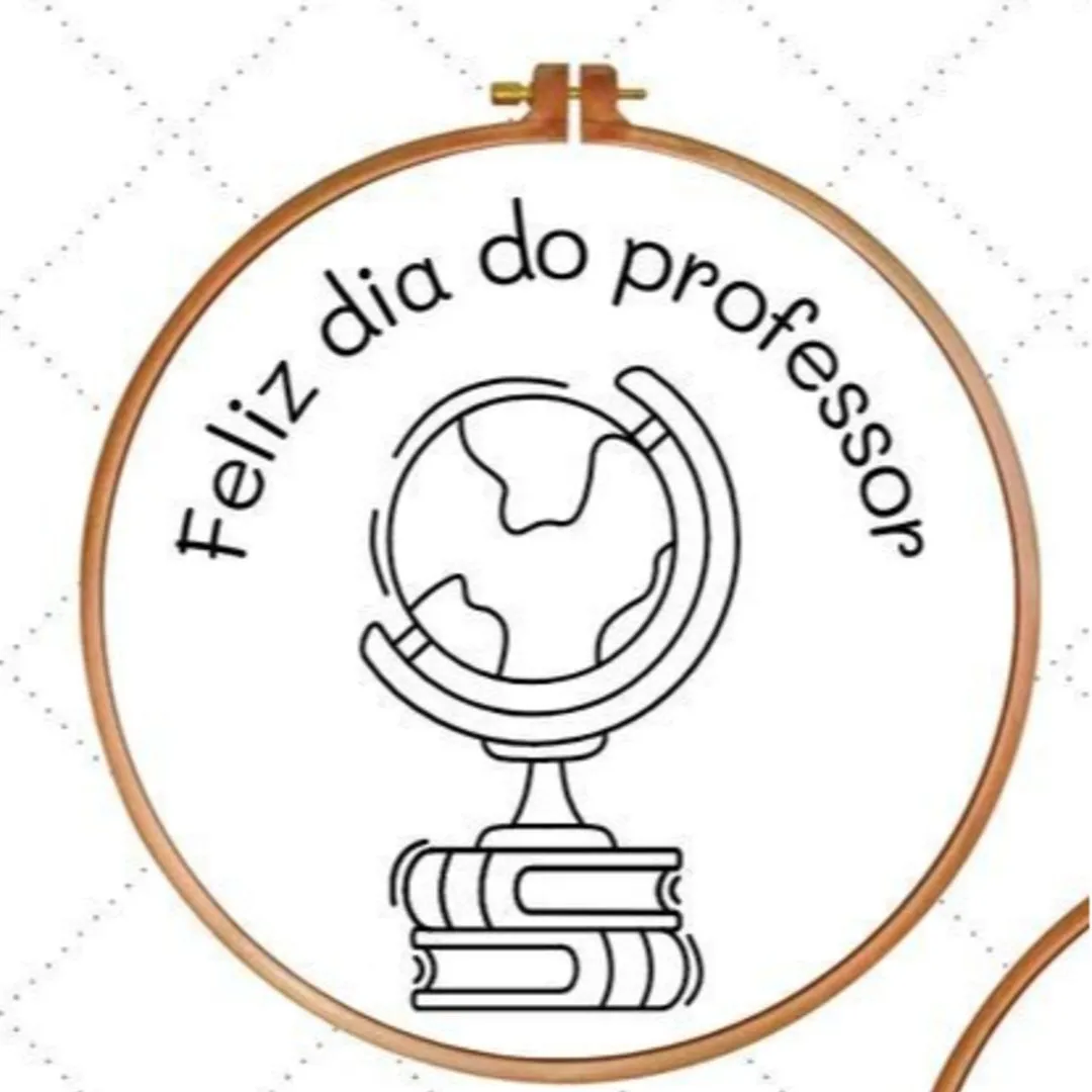 Chaveiro Bordado – Dia do Professor - foto 2