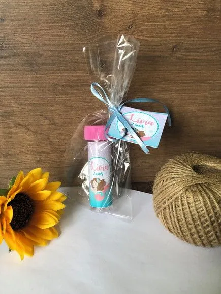 Bolinha de Sabão Sereia Personalizado - artesanato feito à mão por creativitybynina