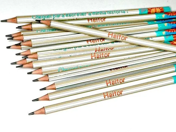 Lápis Leãozinho Personalizado - foto 2