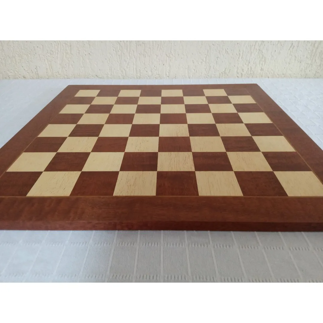 Tabuleiro de Xadrez Tradicional Sapele Pomele Extra Grande - foto 2