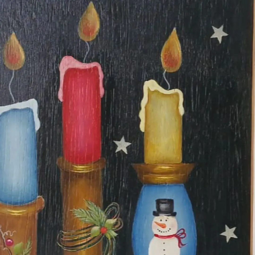 Quadro decorativo Festival das Velas de Natal - foto 4