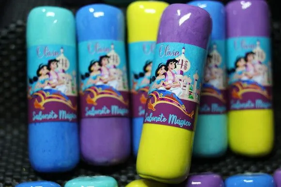 Lembrancinha Festa Infantil Princesas Jasmine - foto 4