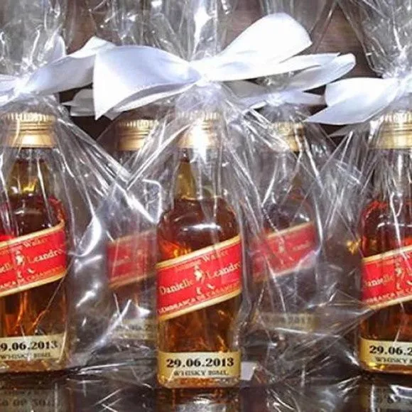 Garrafinha Red Label Personalizada - artesanato de Mi Papelaria Criativa